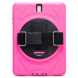 Samsung Tab S3 9.7 (2017) Armor Case 360 Degree Swivel Kickstand Hand Grip Handle (Hot Pink) Samsung Tab S3 9.7 (2017) Armor Case 360 Degree Swivel Kickstand Hand Grip Handle (Hot Pink)